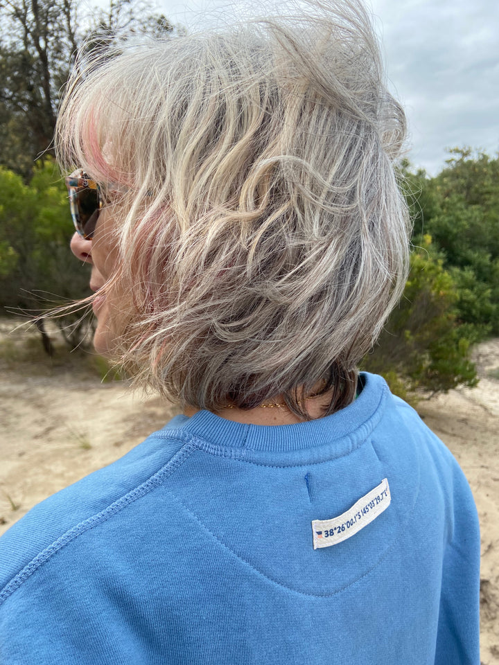 W.P.S.C Sweatshirt HONEYSUCKLE in Sky Blue