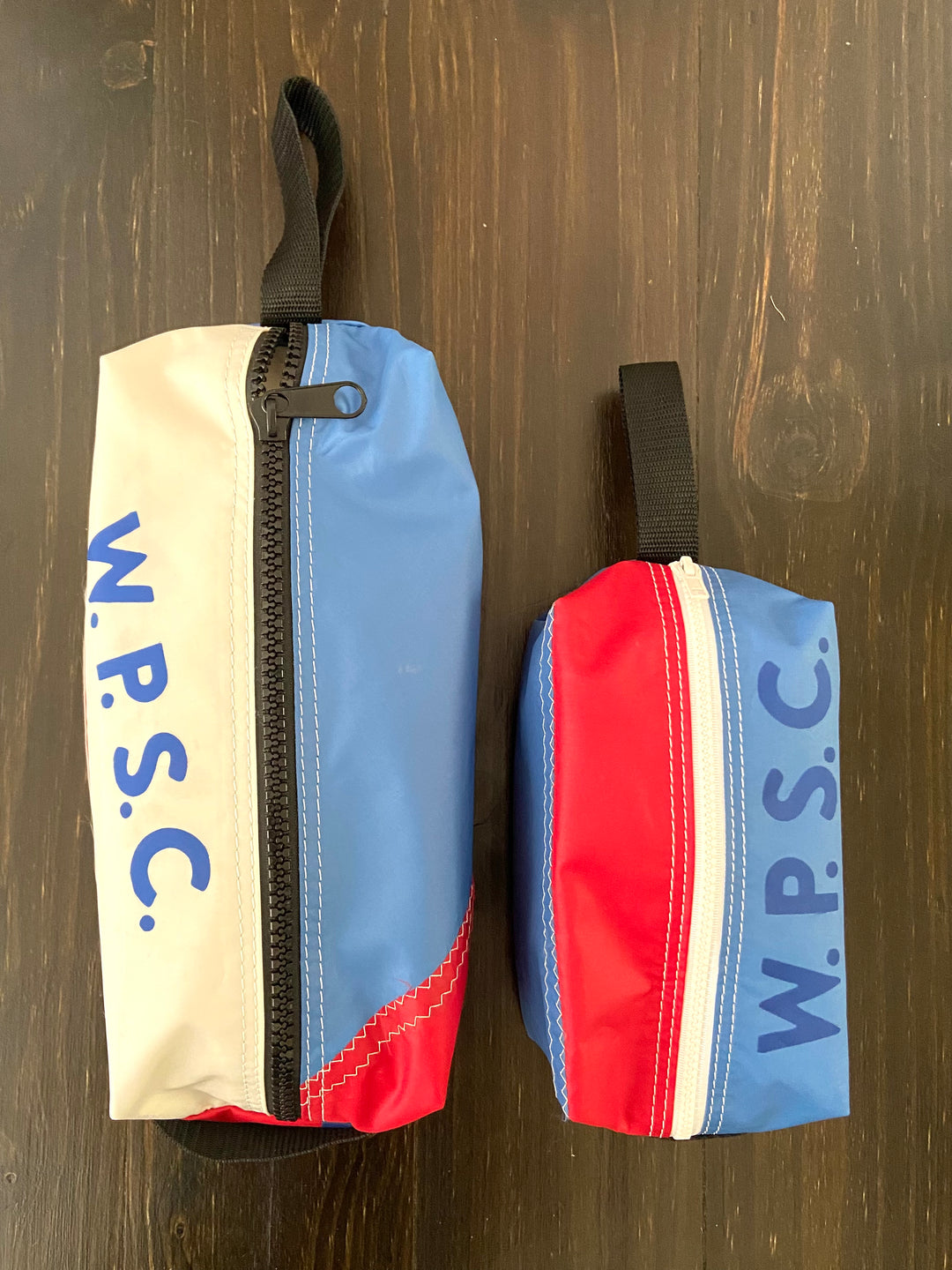 Sou'Wester Utility Bag / White, Blue and Red