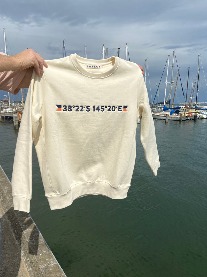 W.P.S.C Sweatshirt CO-ORDINATES in Natural