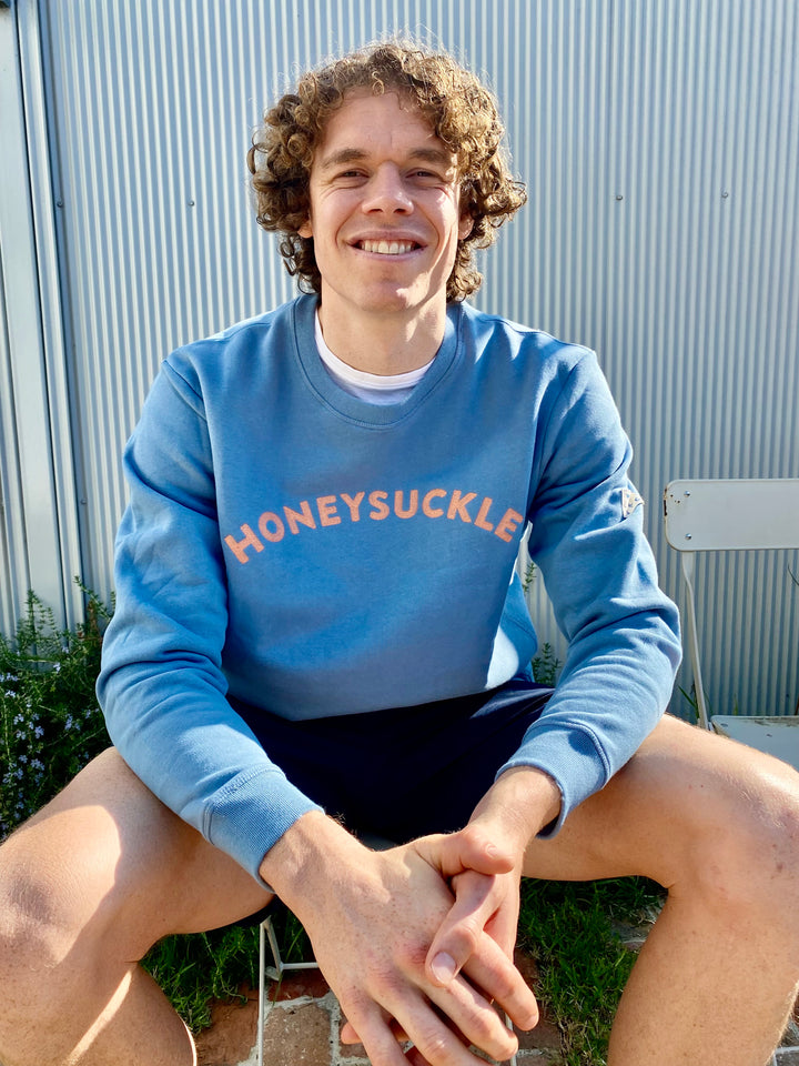 W.P.S.C Sweatshirt HONEYSUCKLE in Sky Blue