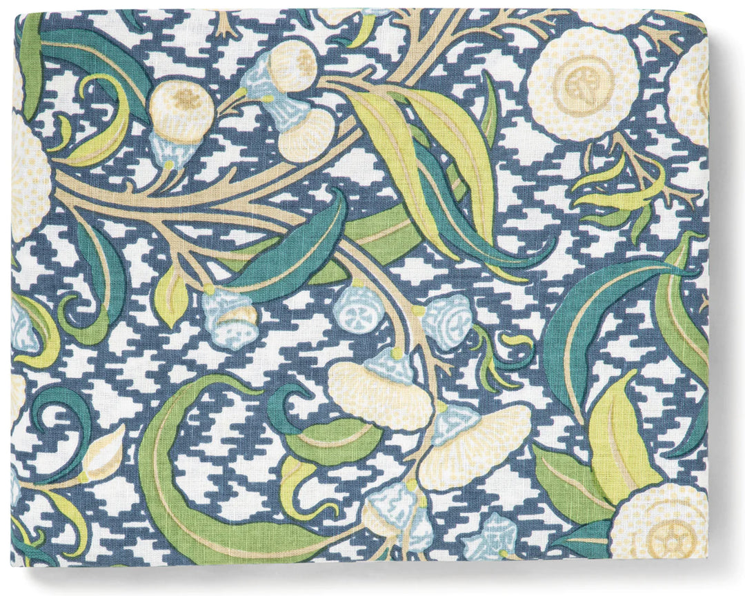 Green Gum Cotton/Linen tablecloth